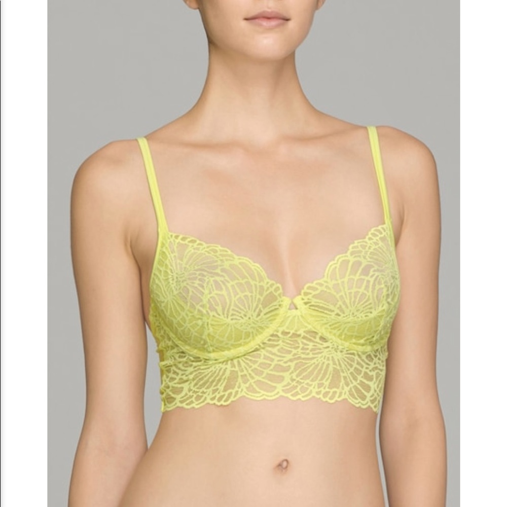 Natori Lace Josie Bardot 3/4 Underwire Bra NWT